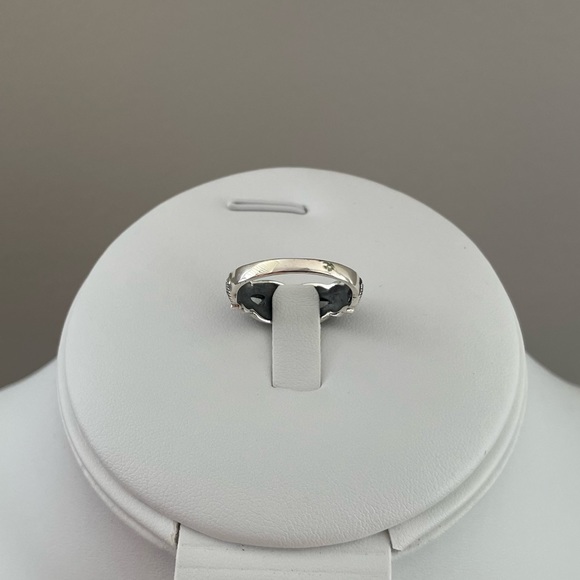 SOLD - Silver Marcasite Ring (925) - Picture 7 of 7